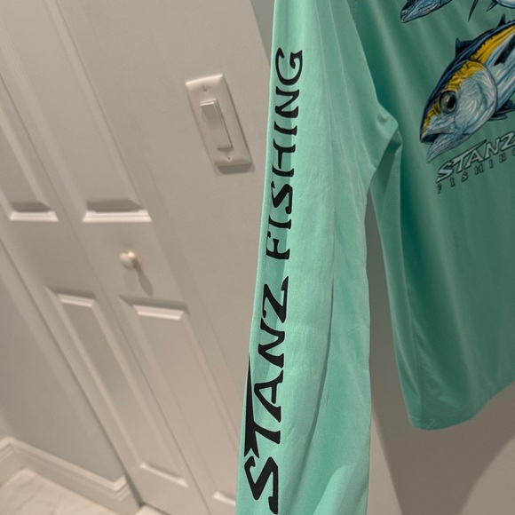 Men's Green Rash Guard - Picture 4 of 4